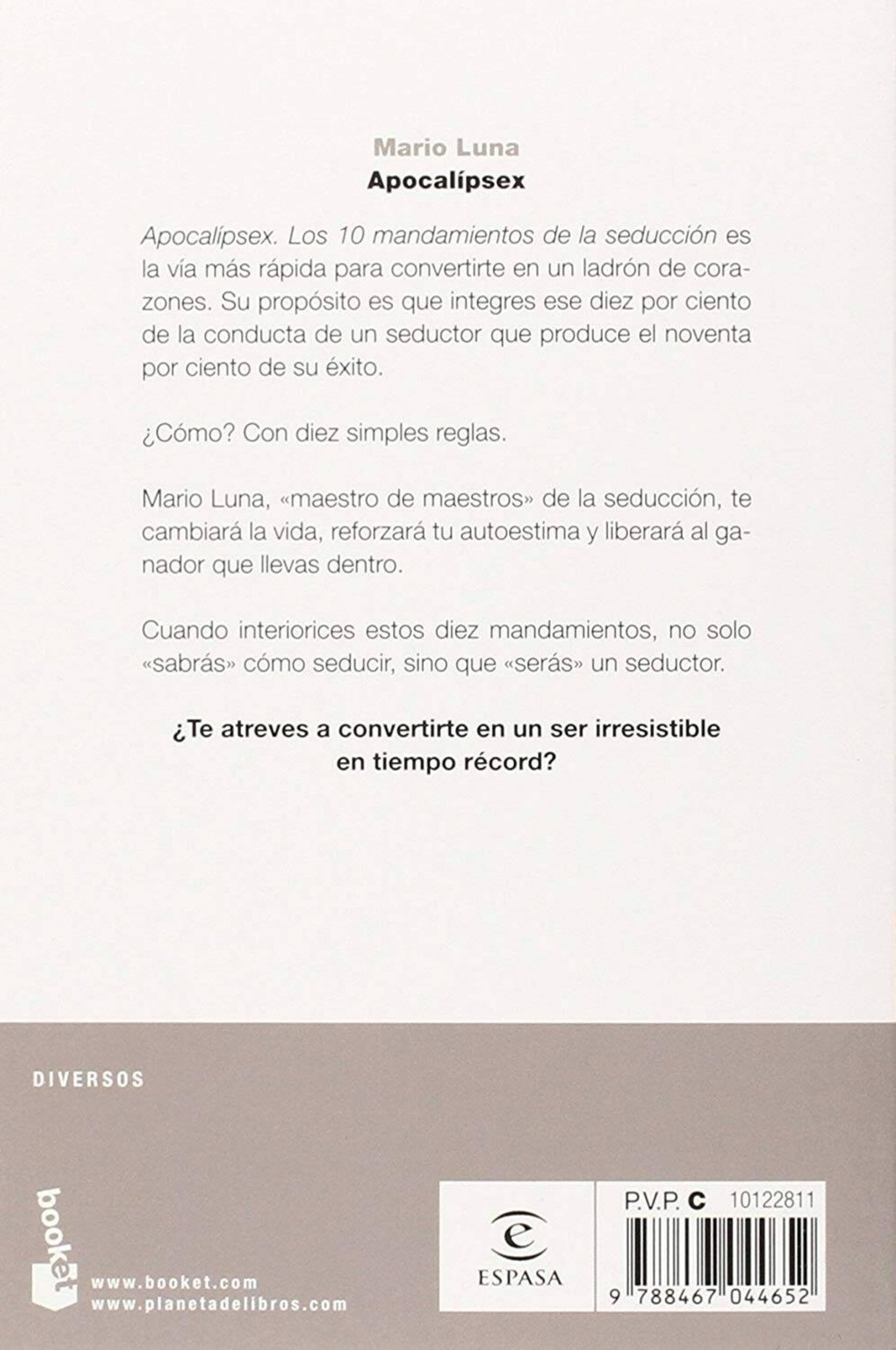 APOCALIPSEX. LOS 10 MANDAMIENTOS DE LA SEDUCCIÓN - 2