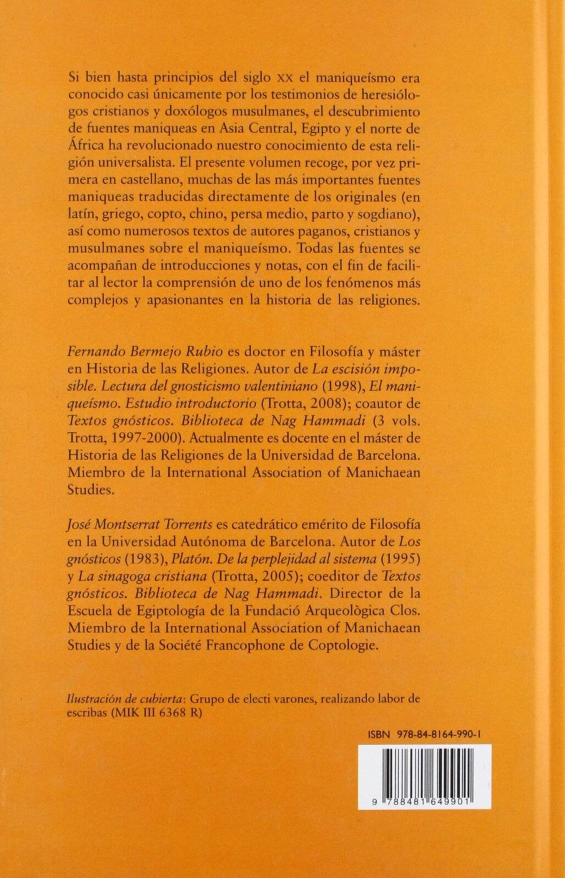 El maniqueísmo, textos y fuentes - 2