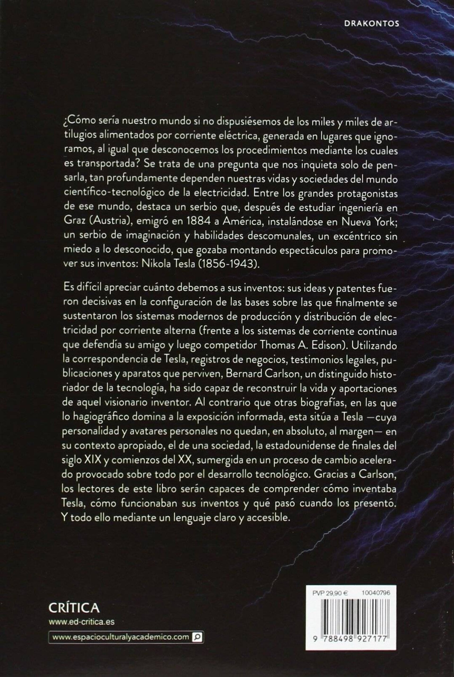 TESLA. INVENTOR DE LA ERA ELÉCTRICA - 2